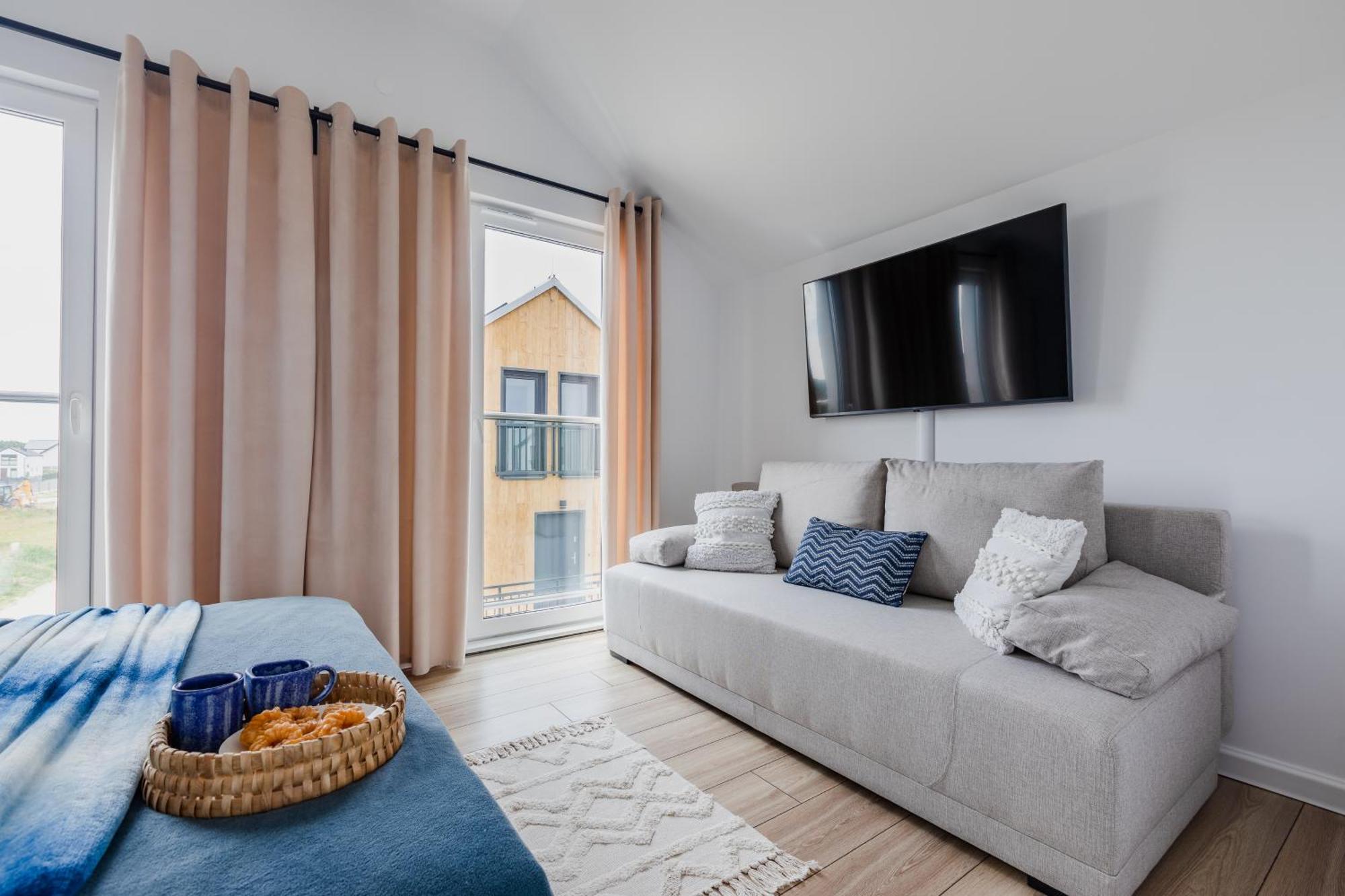 Apartmán Mia Mare A & B Jastrzębia Góra Exteriér fotografie